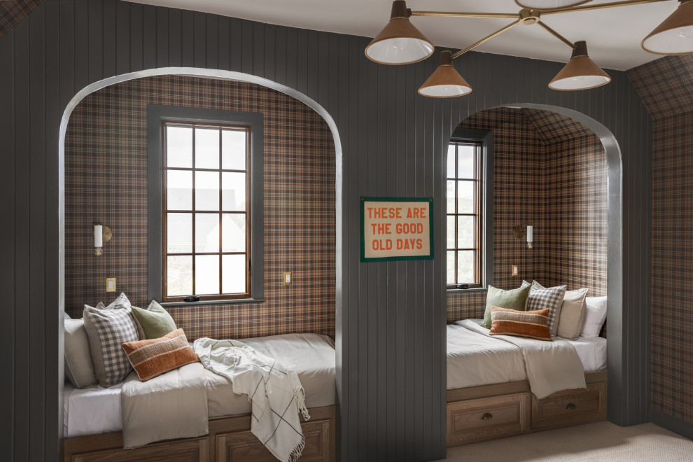 Example of a country kids' room design in Oklahoma City