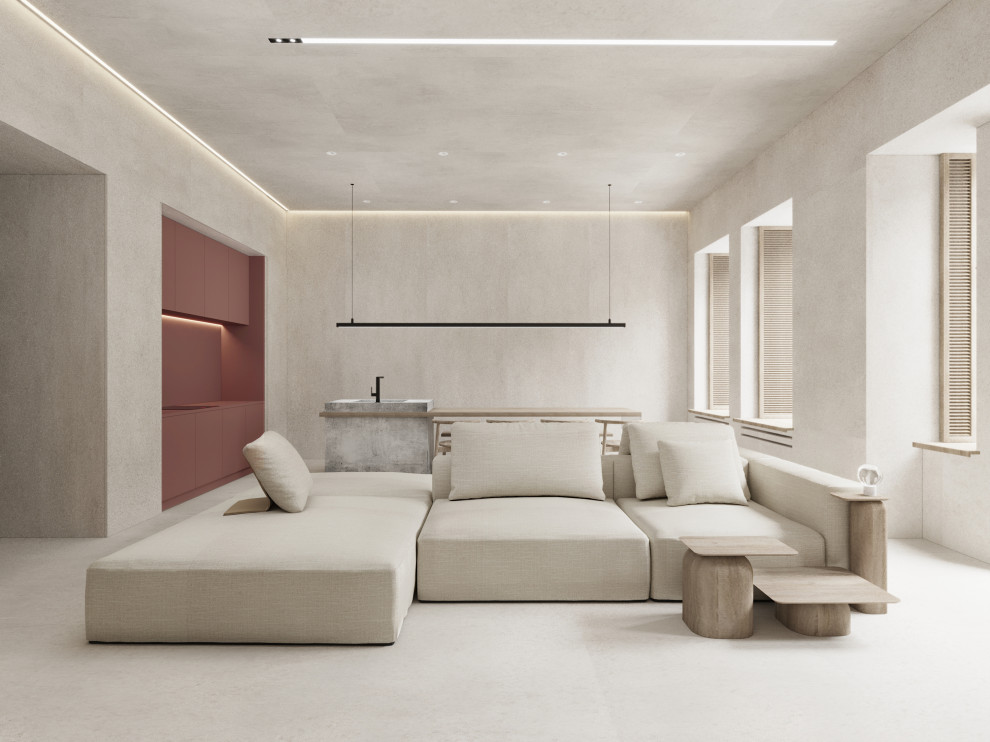 Квартира 140 м в стиле минимализм на Арбате