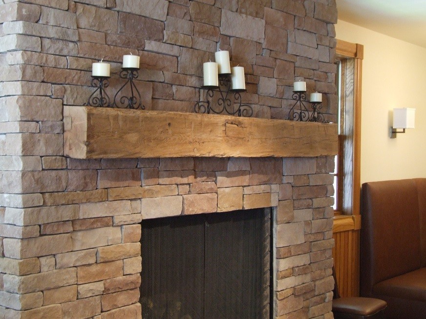 Home design - rustic home design idea in New York