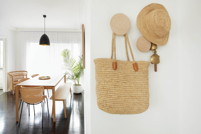 Beach Side Abode contemporary-entrance