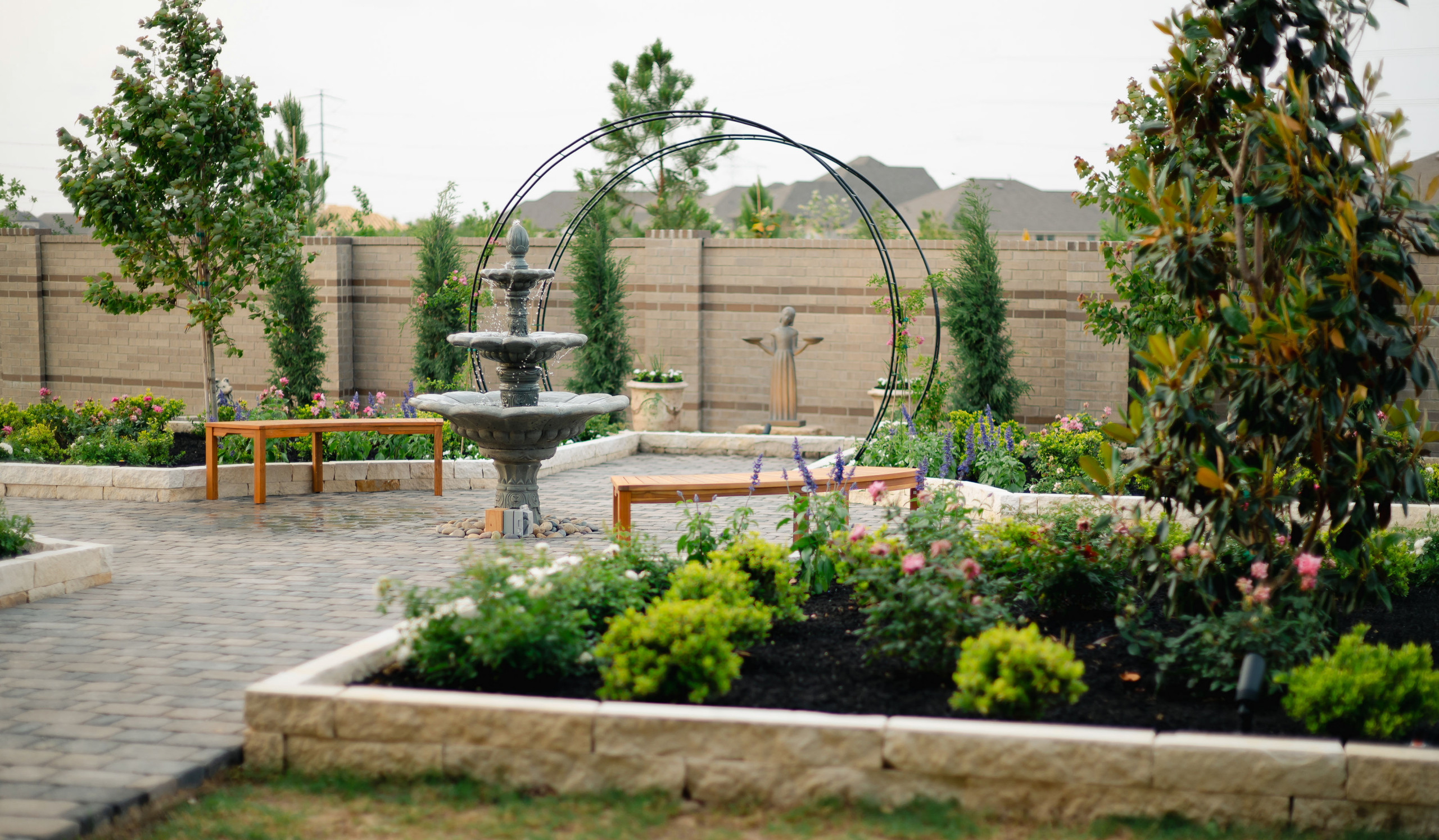 Elegant Landscape & Patio Design in Cypress