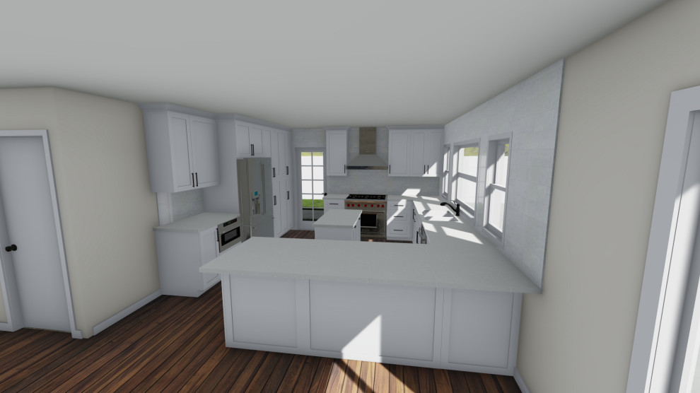 The Davis Residence Kitchen & Front Remodel