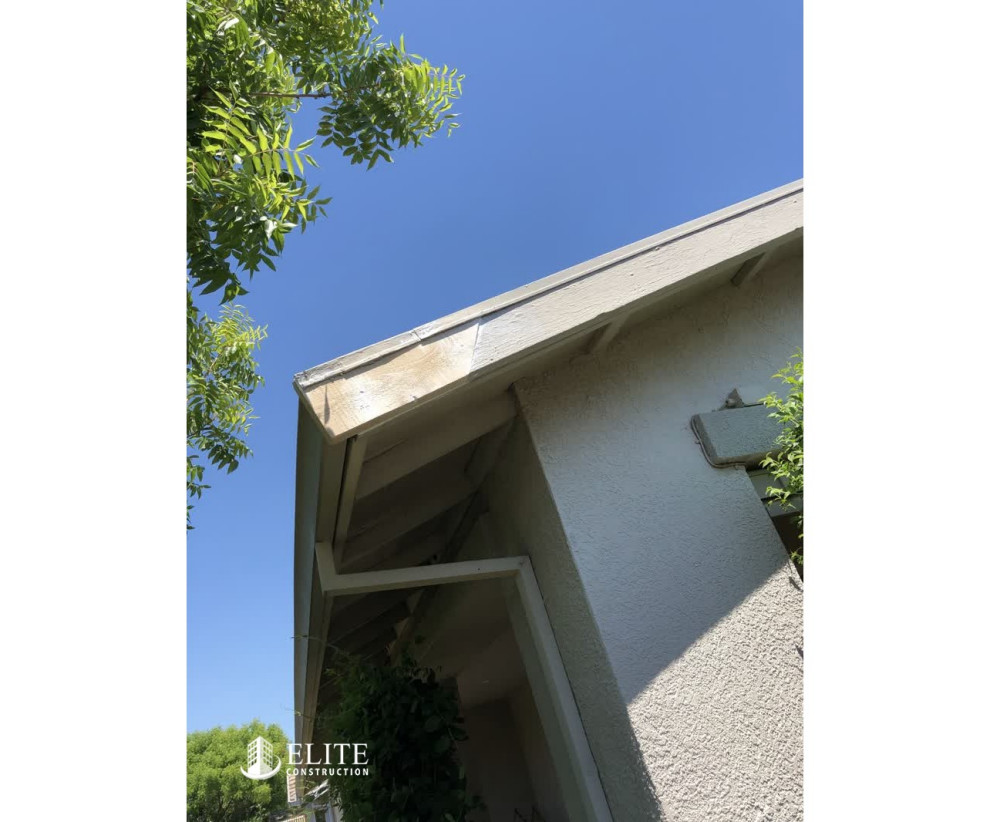 Minor Rafter Rot Barge Rafter Dry Rot Damage Repair - Sacramento - by Elite Construction ...