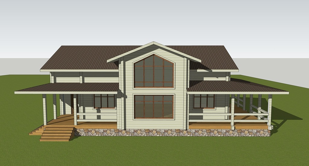 Дом в стиле Provence от компании Русский Запад