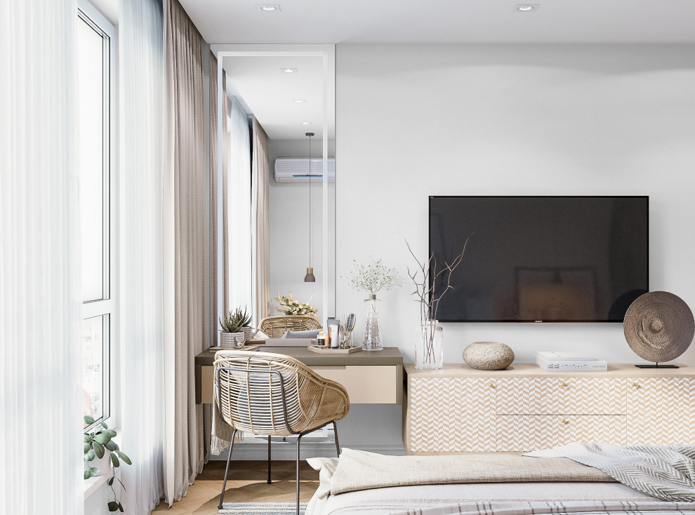 Светлая квартира в скандинавском стиле