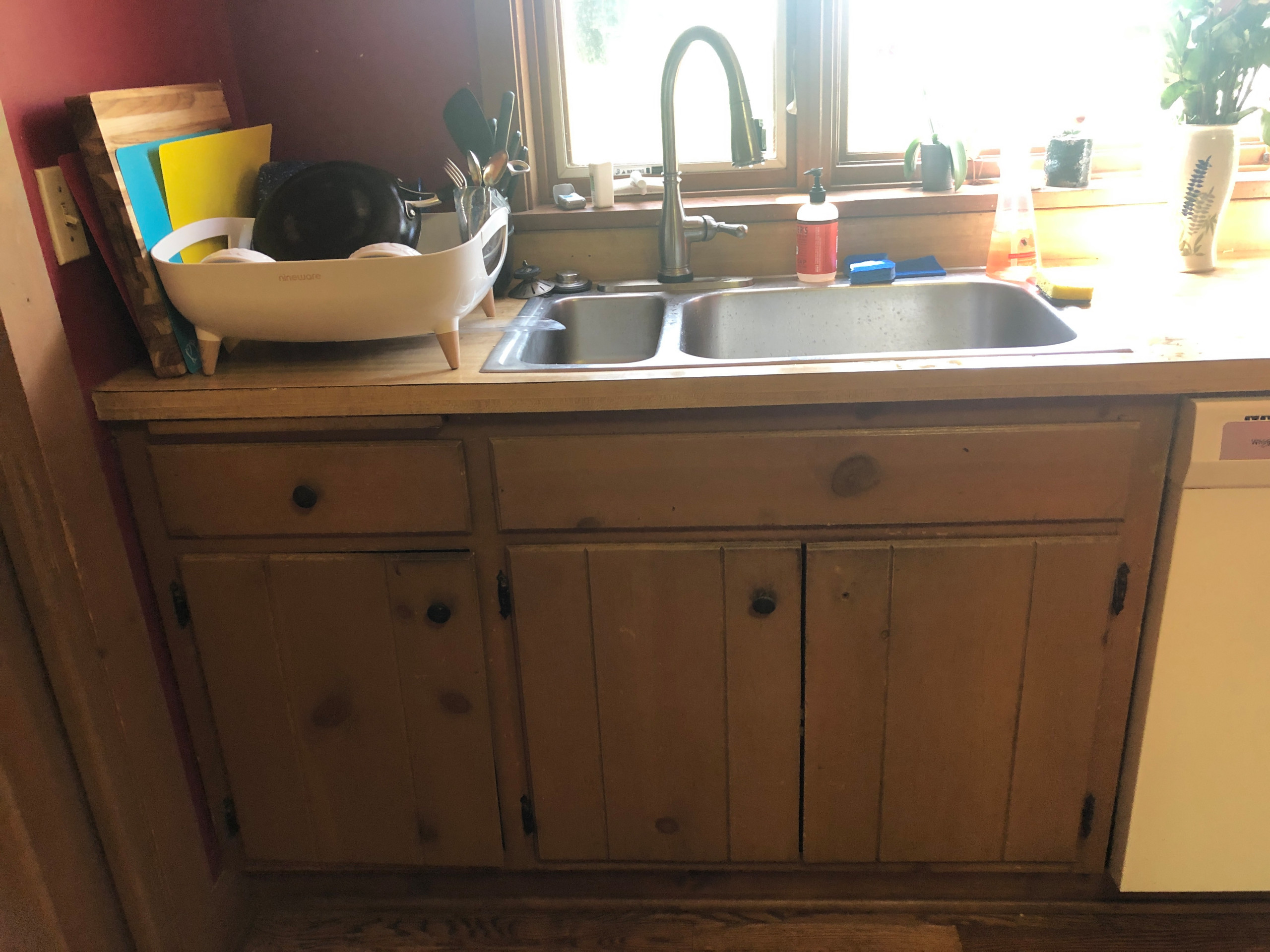Kitchen remake with original cabinetry