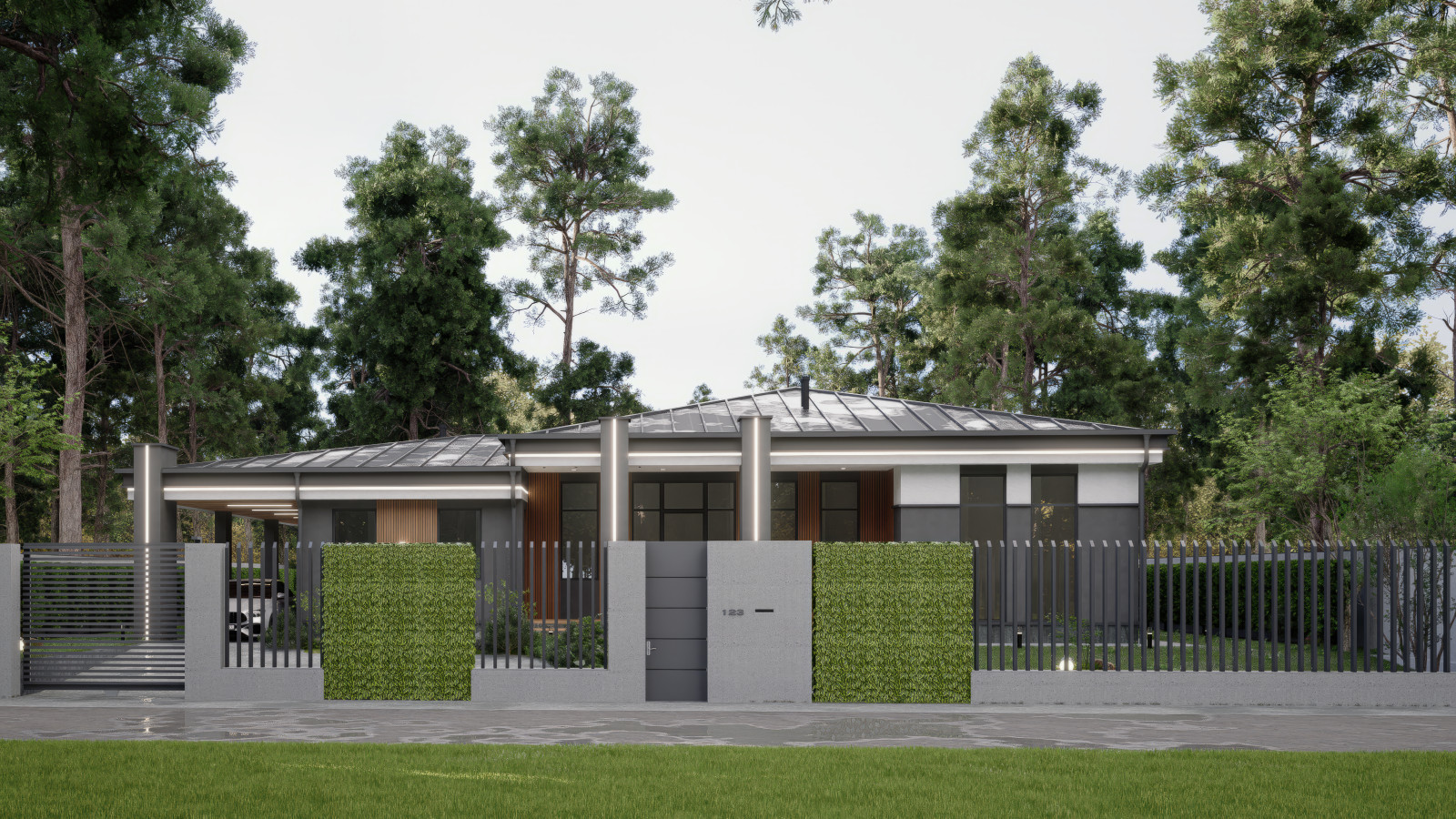 Индивидуальный жилой дом в Янтарном