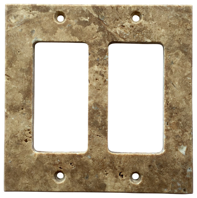 Light Cover 2-Gang Device Receptacle Design Decoration Double Wall Light Cover 2-Gang Device Receptacle Design Decoration Double Wall