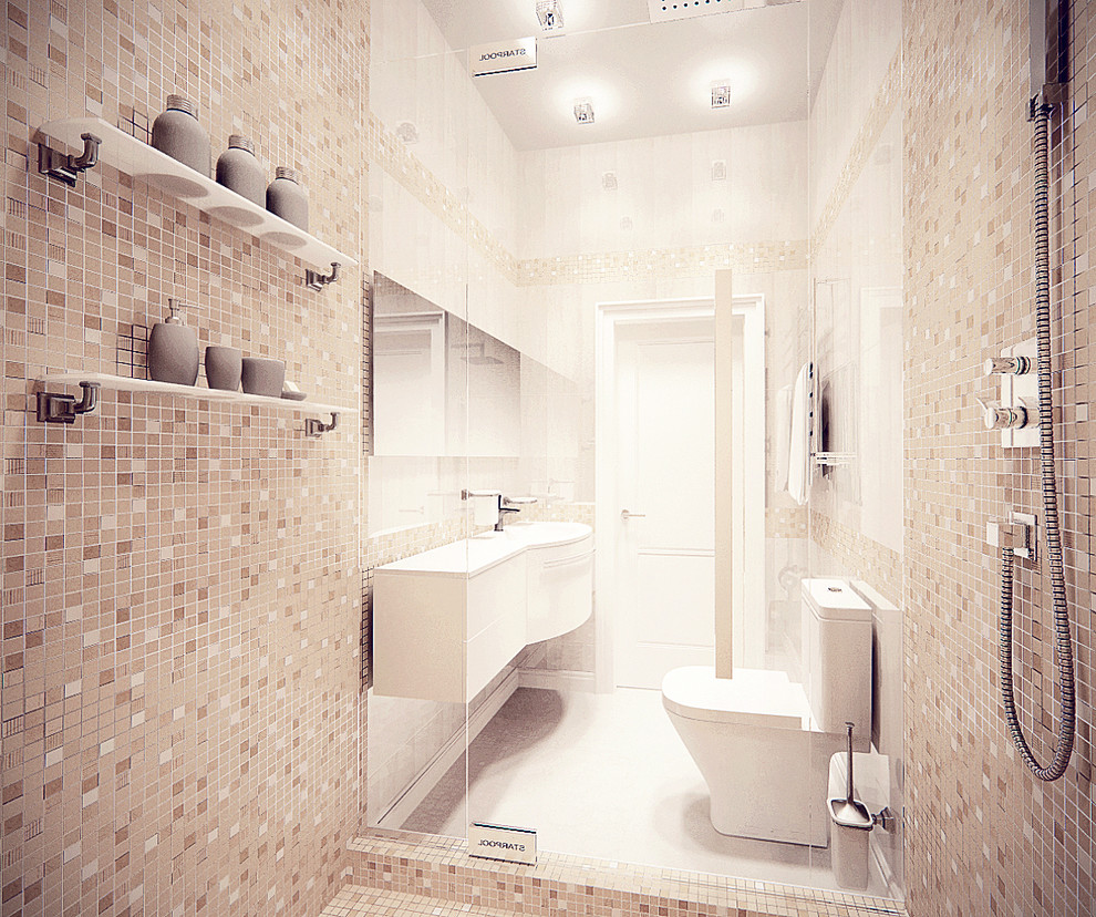 санузел с душем