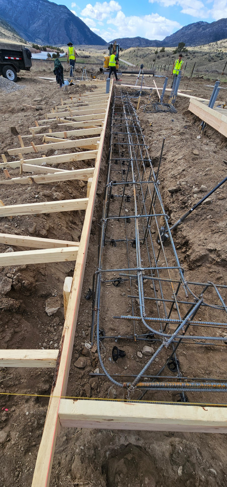 Concrete PAD for Hut