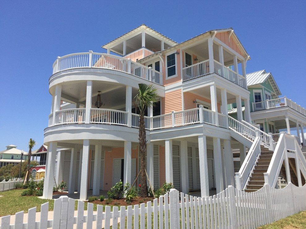 Beach HouseExterior Beach Style Exterior Houston