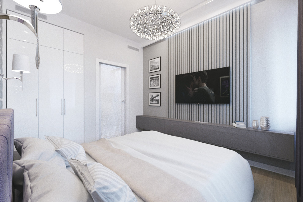 Трехкомнатная квартира в современной эклектике