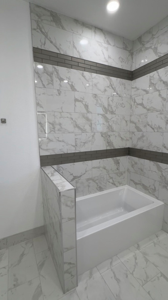 SLC, UT, Custom bathroom and powder room