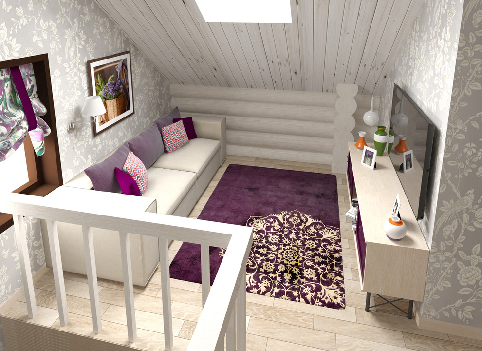 Бревенчатый домик