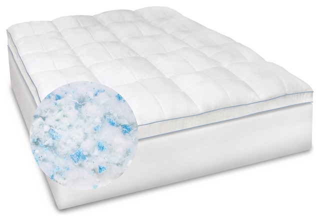 sensorpedic quilted memory foam mattress pad