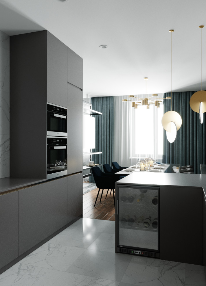 Кухня гостиная