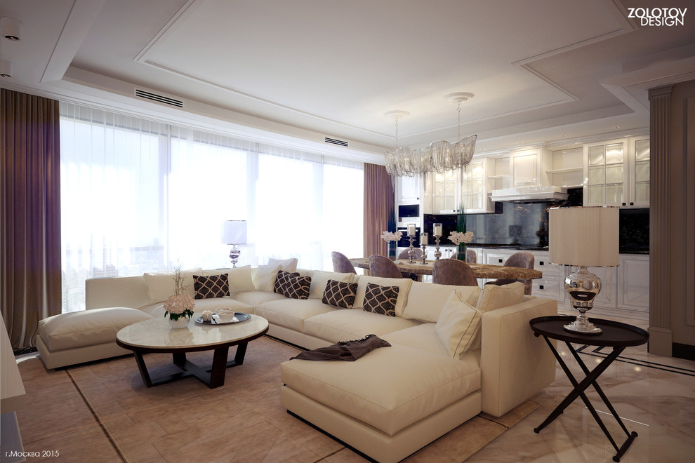 Гостиная "Сдержанный шик"