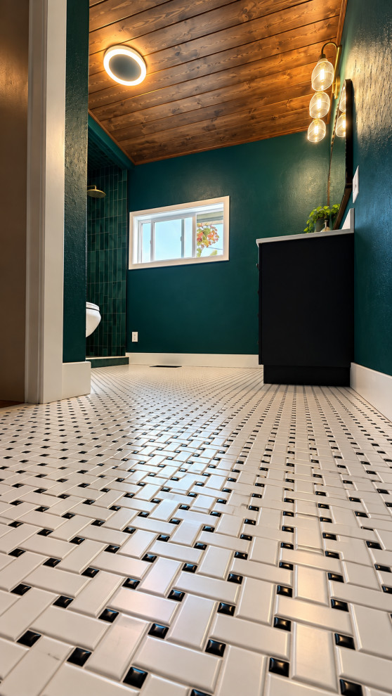 Green Bathroom