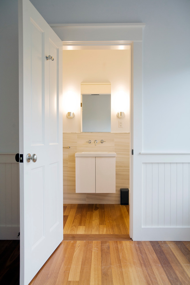 Cape Reno - Guest Bath - Transitional - Bathroom - Boston - by Chris ...