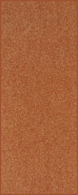 Rust Plush Area Rug Modern Plush Solid - Pet and Kids Friendly Made in USA, Area Rug, 5' x ...