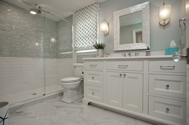 Cape Cod Addition and Remodel costero-cuarto-de-bano
