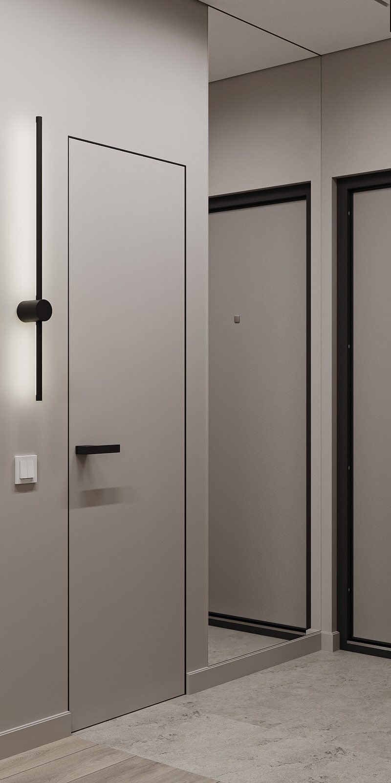 Интерьер квартиры в ЖК "Гармония"