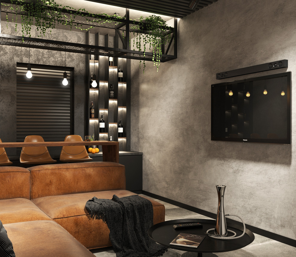 Дизайн-проект одноэтажного дома 140 кв.м, г.Тверь