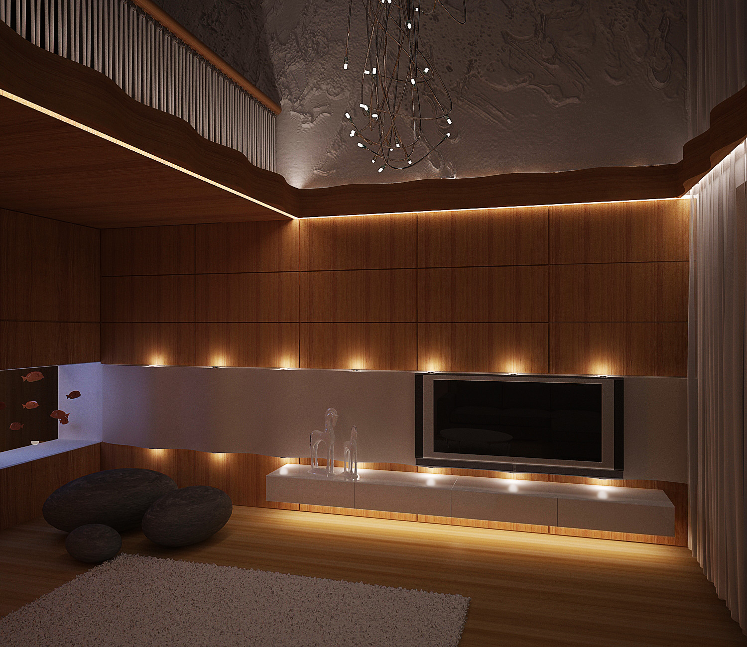 Частный дом, современная резиденция для любителей конного спорта