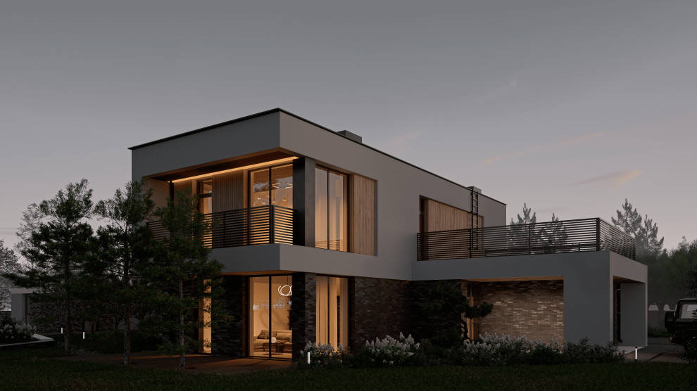 Modern house 150/185+50