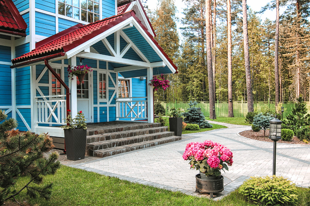 Орехово, разработка фасадов и малых сооружений