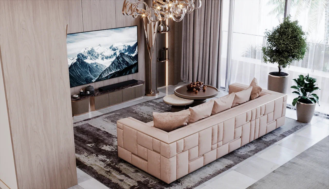 Дизайн интерьера квартиры в Дубае, Atlantis The Royal (2023)