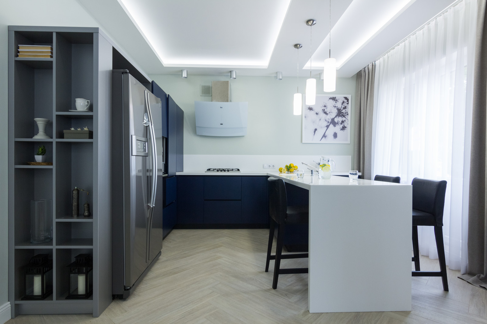 Реализованный интерьер дома "Семейное гнездо"