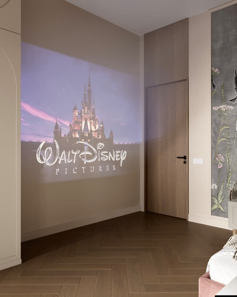 Детская комната ЖК Юлай (3D-визуализации)