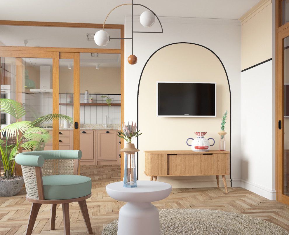 кухня-гостиная перепланировка