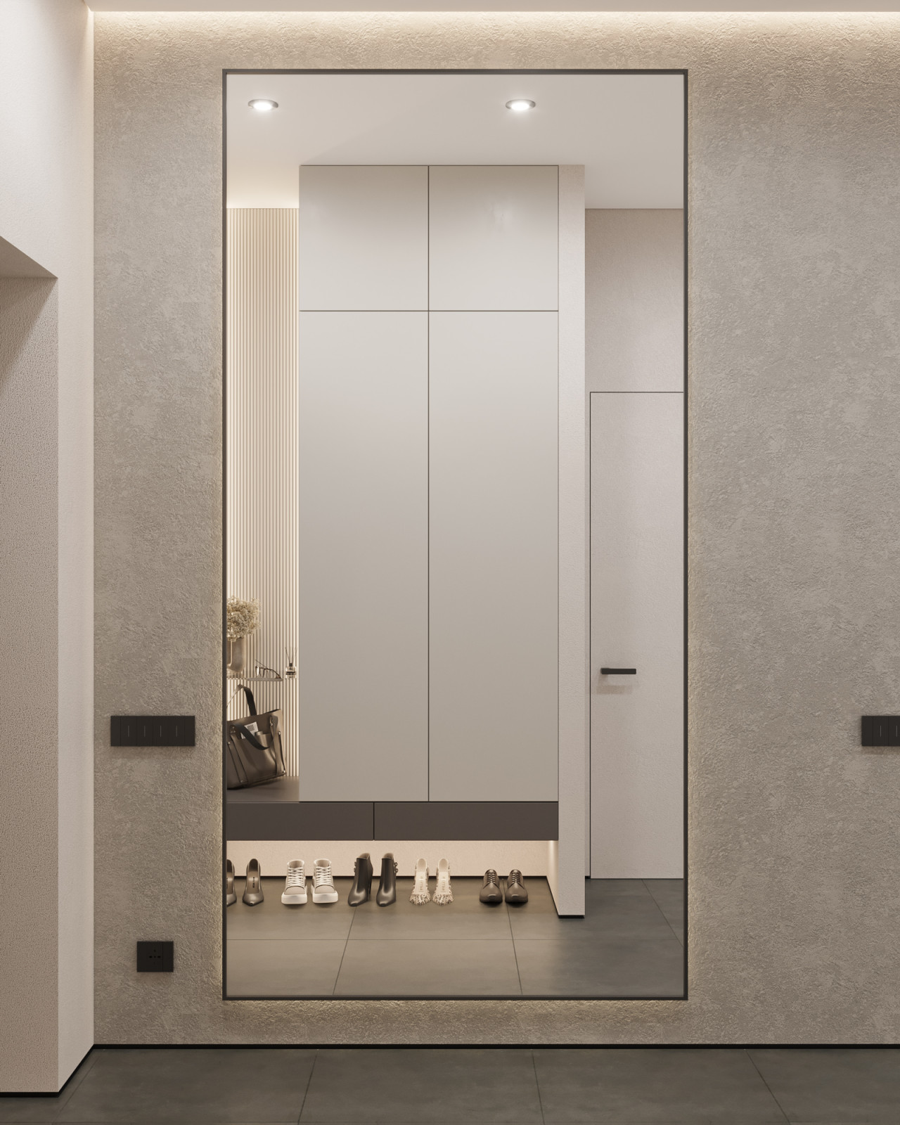 Contemporary home interior for young family