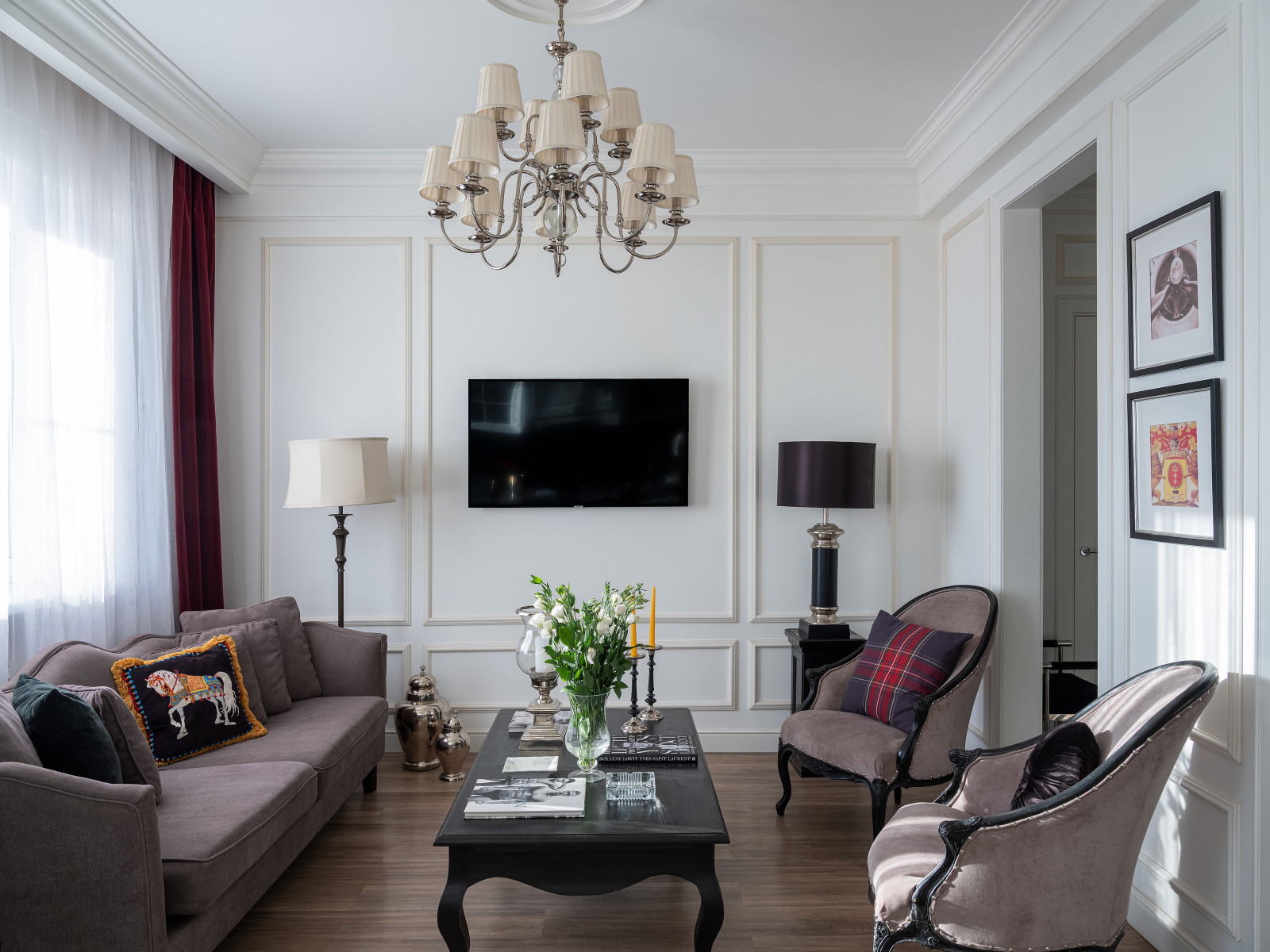 Квартира в стиле Ральф Лоурен