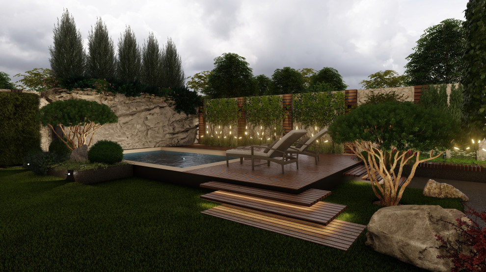 Сад: "Вечнозеленый оазис"