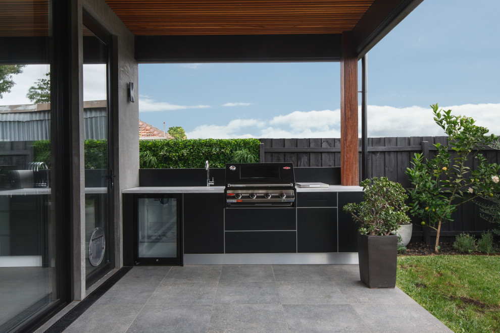 Example of a patio design in Melbourne