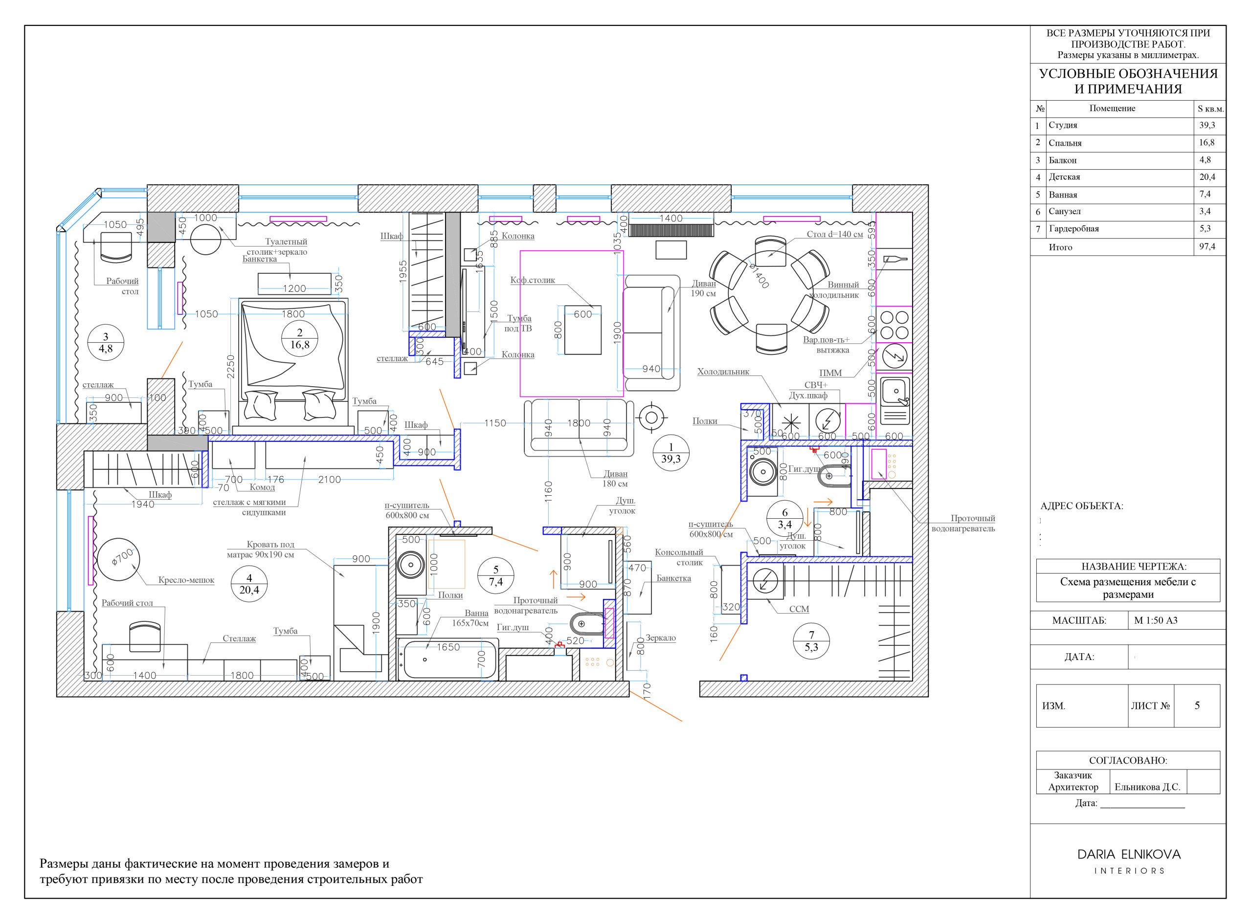 План расстановки мебели и техники: примеры | Houzz Россия