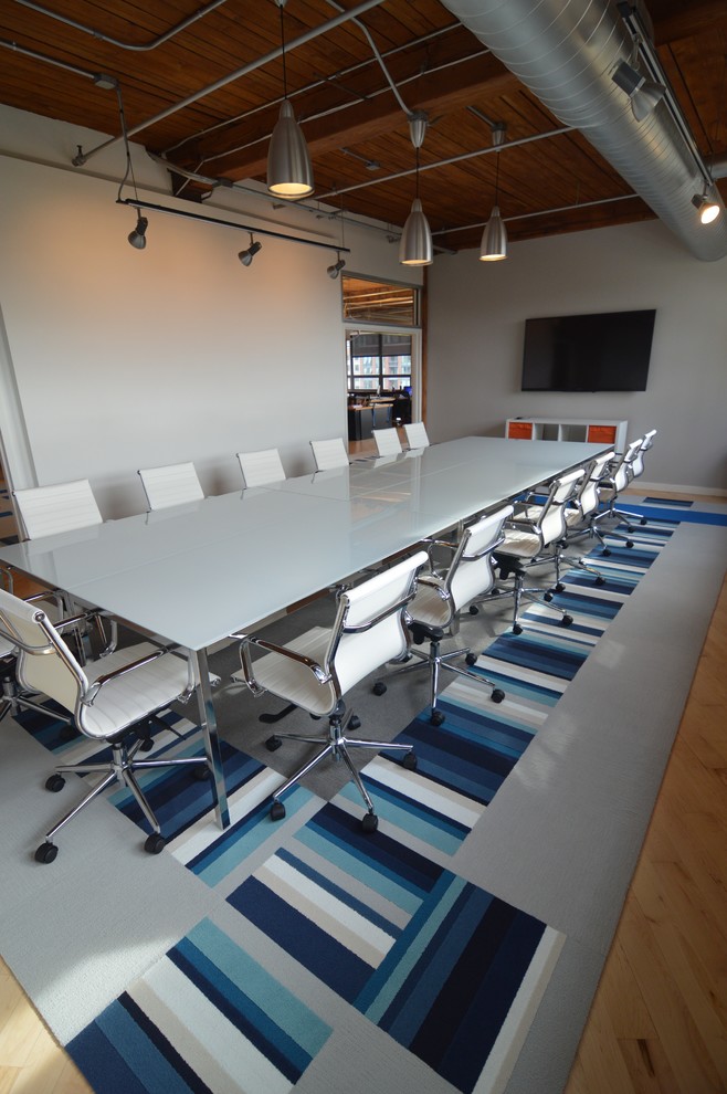 Office with Carpet Tile