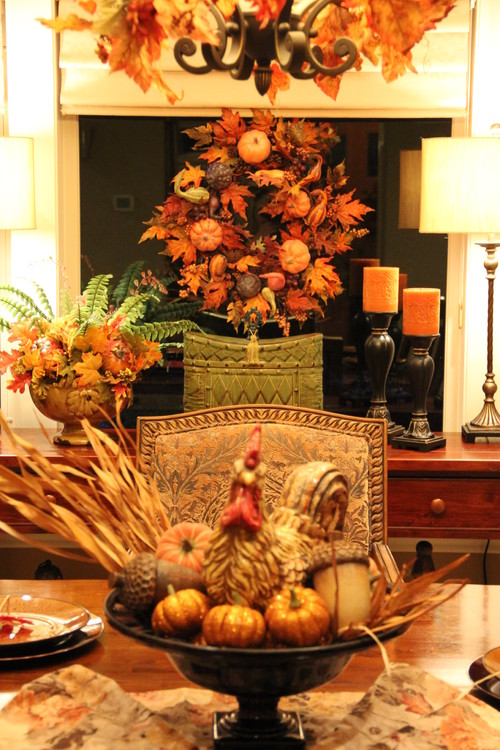Fall Dining Room Tablescape