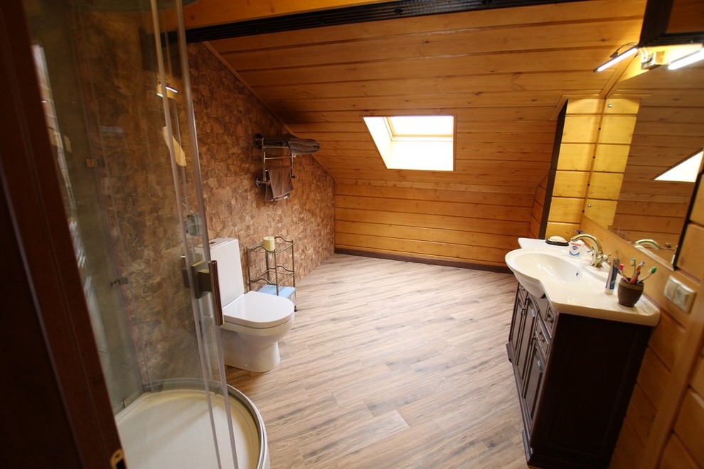 Деревянный дом из клееного бруса 265 метров (СП-265 GOOD WOOD)