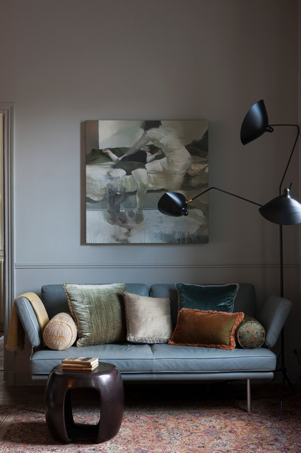 Paris Apartment eklektisk-vardagsrum