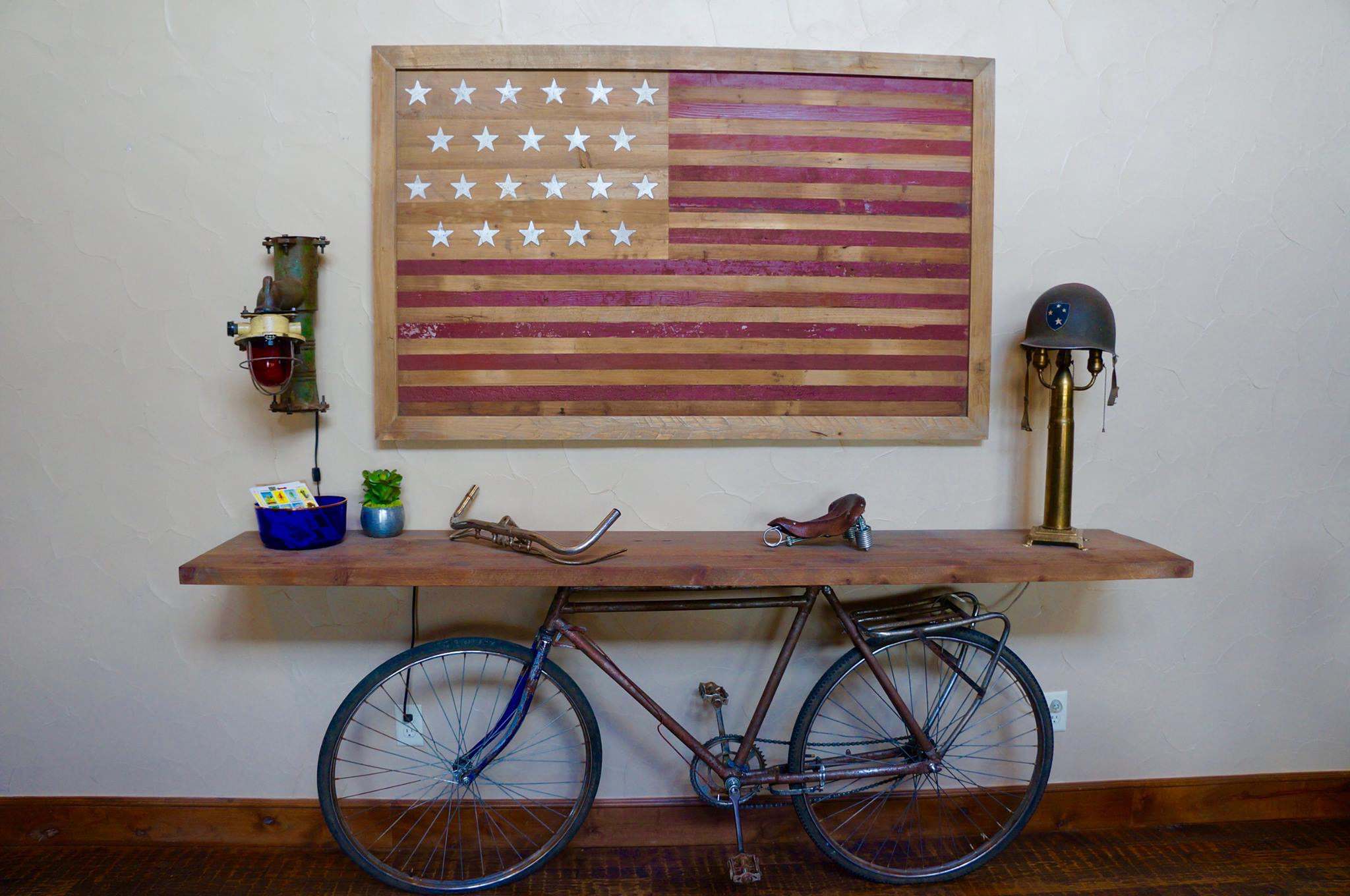 Bicycle console, living area