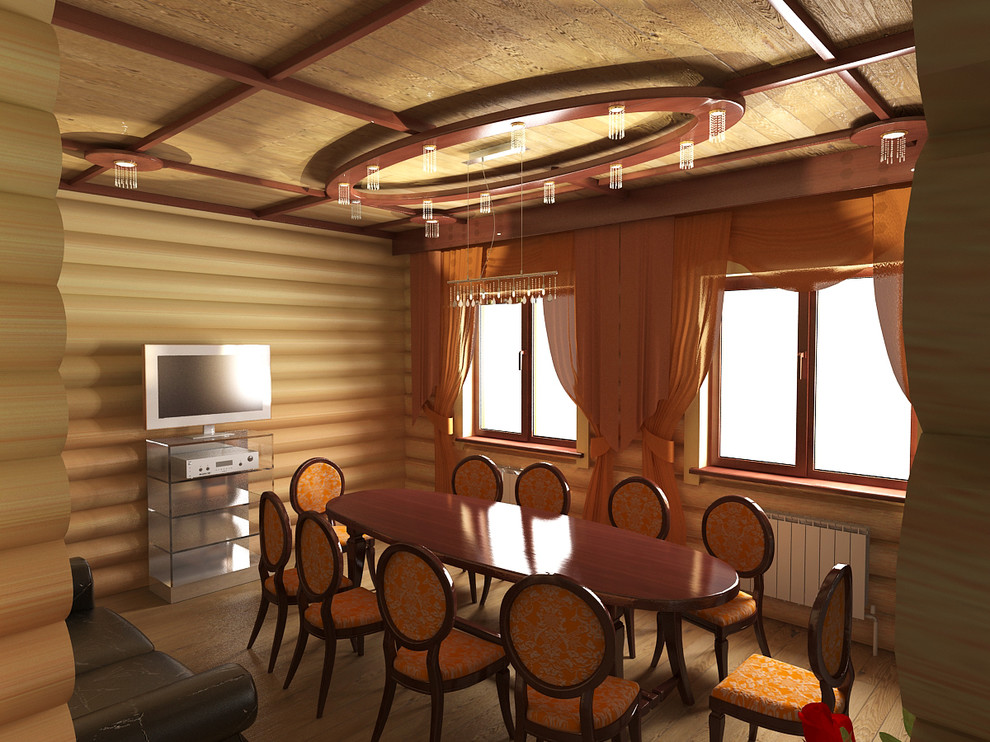 Дом из колиброванного бревна: скучно или весело и свежо?