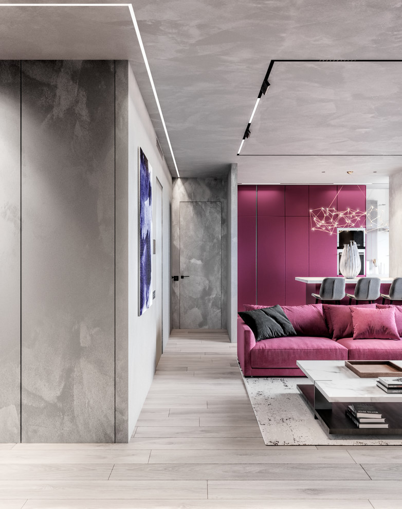 Визуализация гостиной