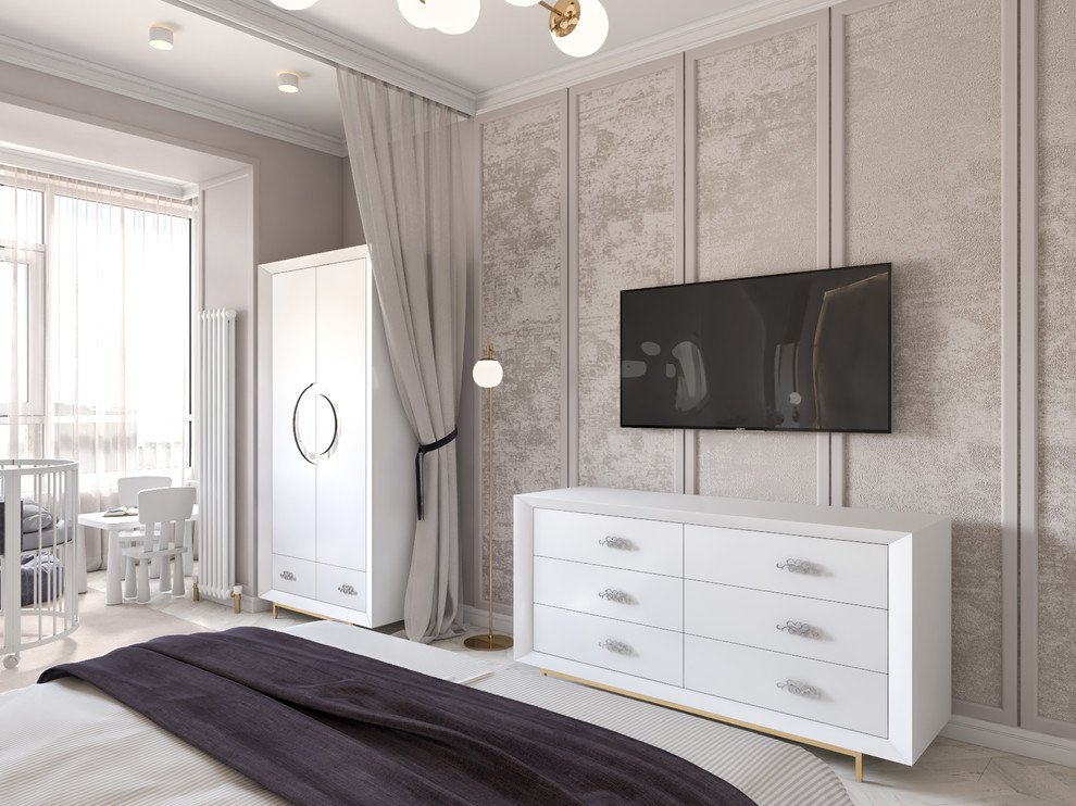 Двухкомнатная квартира в Барнауле. Современная классика