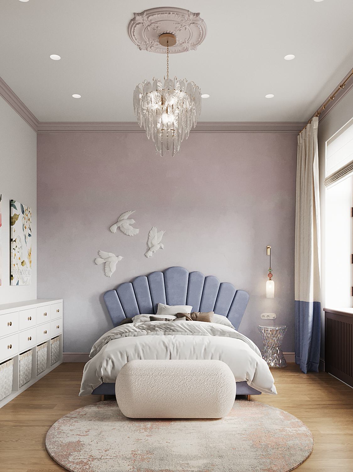 Проект в старом фонде в центре СПб. Ретро и винтаж.