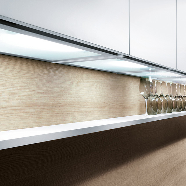 Storage Solutions - open shelf kitchen