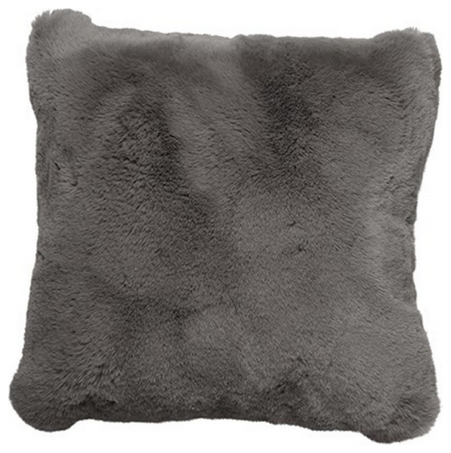 Harman Inc. Faux Fur Cushion Cover Contemporary Decorative Pillows